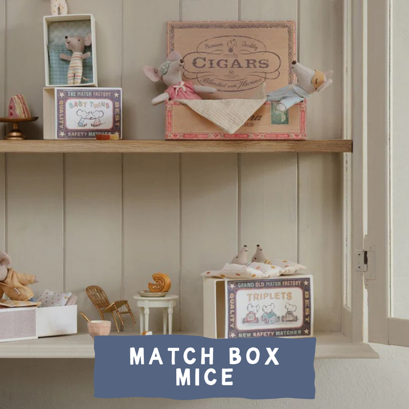 Maileg Match box Mice