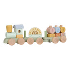 Little Dutch Wooden Safari Stacking Train