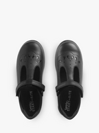 Start-Rite, Novel, Black Leather, Dual Fit, T-Bar School Shoe