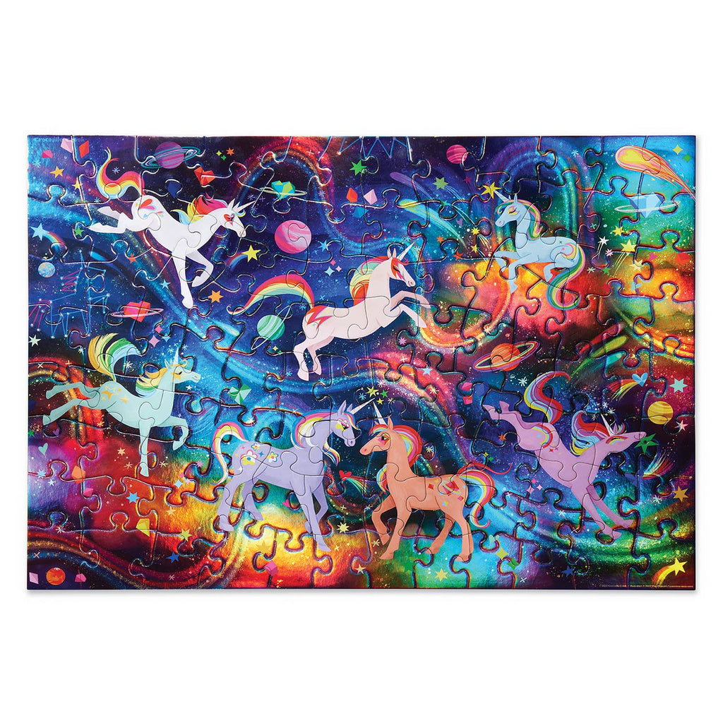Crocodile Creek 100-pc Puzzle Holographic/Unicorn Galaxy