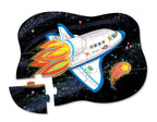 Crocodile Creek 12 Piece Mini Shaped Box Puzzle Blast Off
