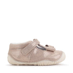 Start-Rite, Wiggle Pale Gold Glitter Nubuck