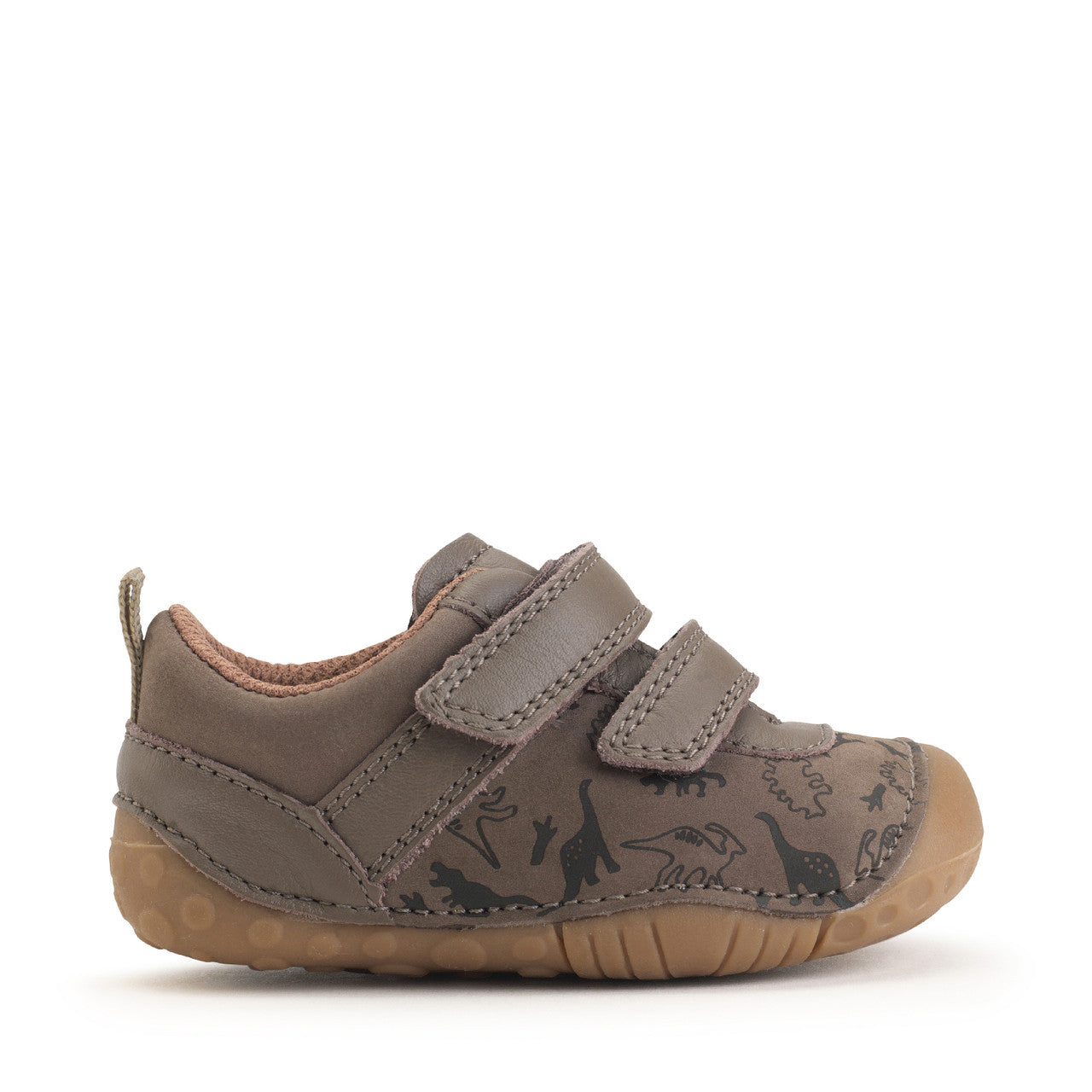 Start-Rite, Roar, Taupe Dino Nubuck/Leather