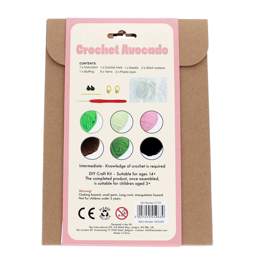 Rex London Crochet kit Avocado