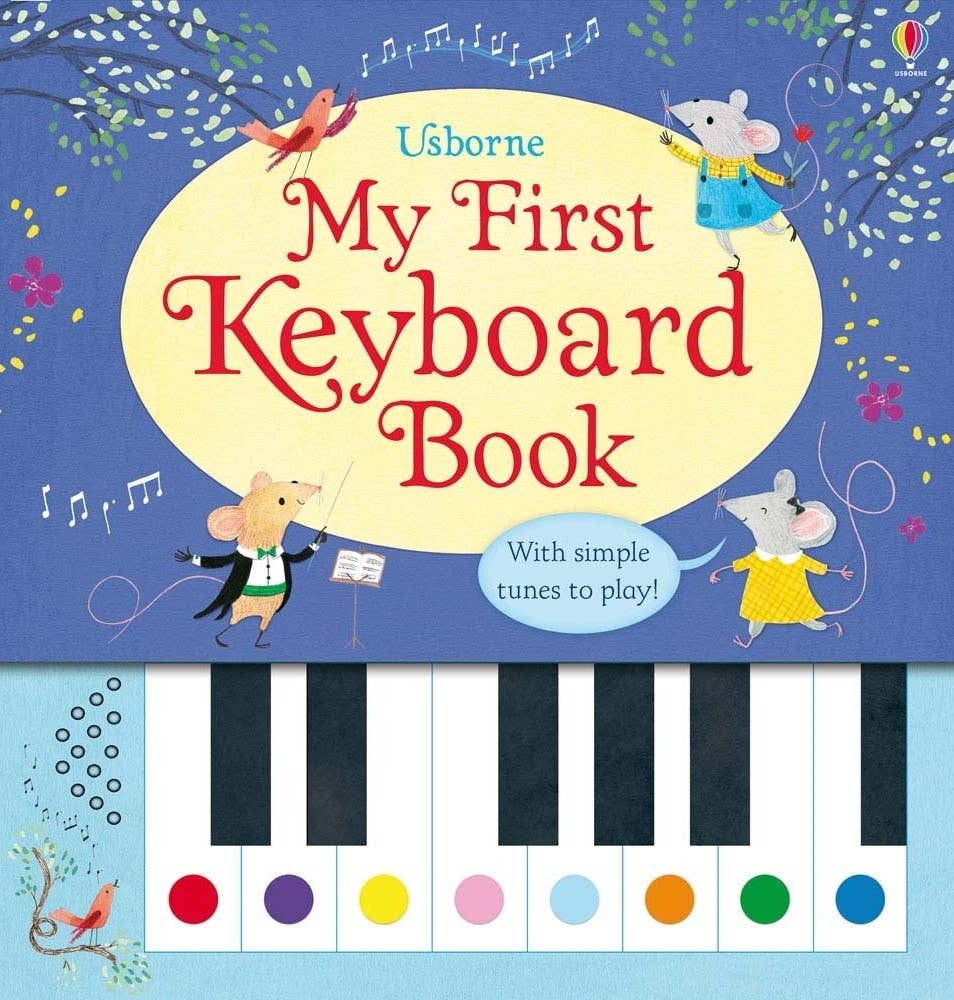 Usborne My First Keyboard Book – Picture Book for Ages 3-6