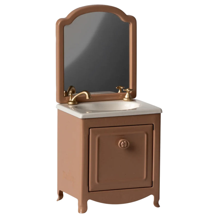 Maileg, Sink Dresser in Dark Powder