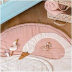 Moulin Rosy Swan teething ring La Petite Ecole de