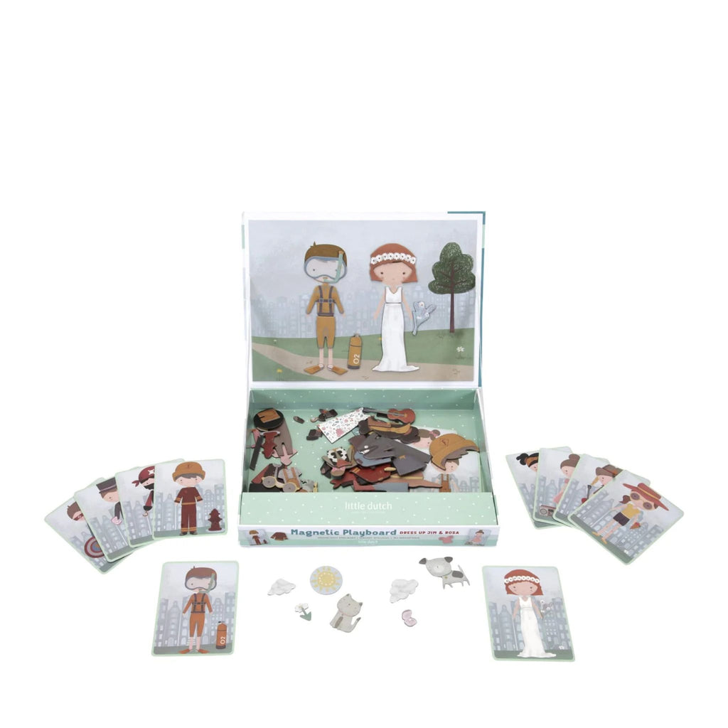 Little Dutch, Magnetic Playboard, Jim & Rosa