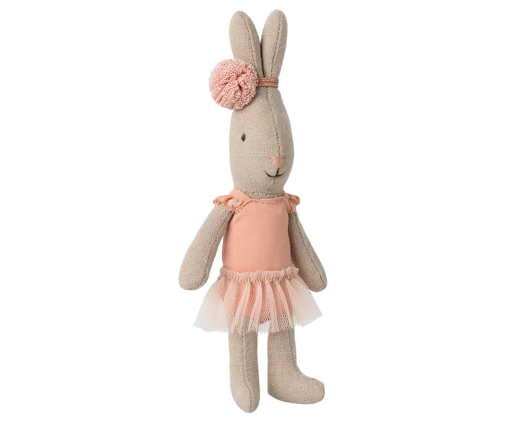 Maileg, Rabbit,Micro-Ballet suit and skirt-Rose