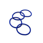 Royal Blue sleepies, elastics and gingham aliceband set