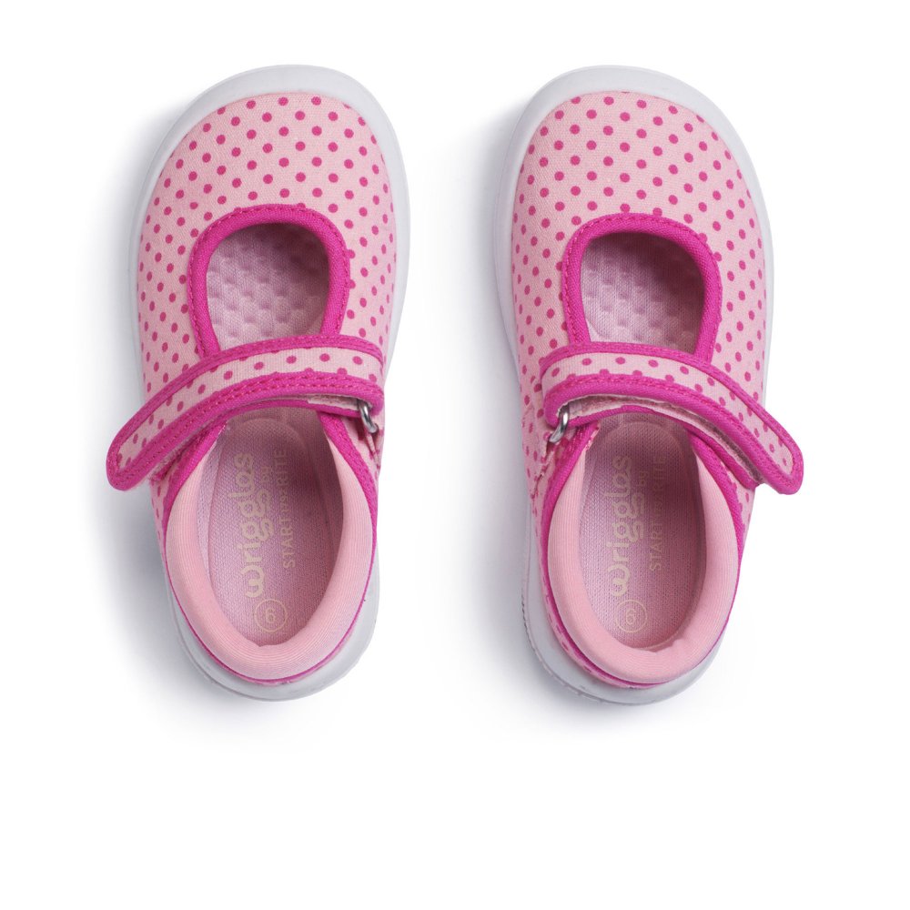 Startrite Polka Dot Pink Wriggles