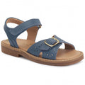 Start-rite Holiday Denim Blue Sandal
