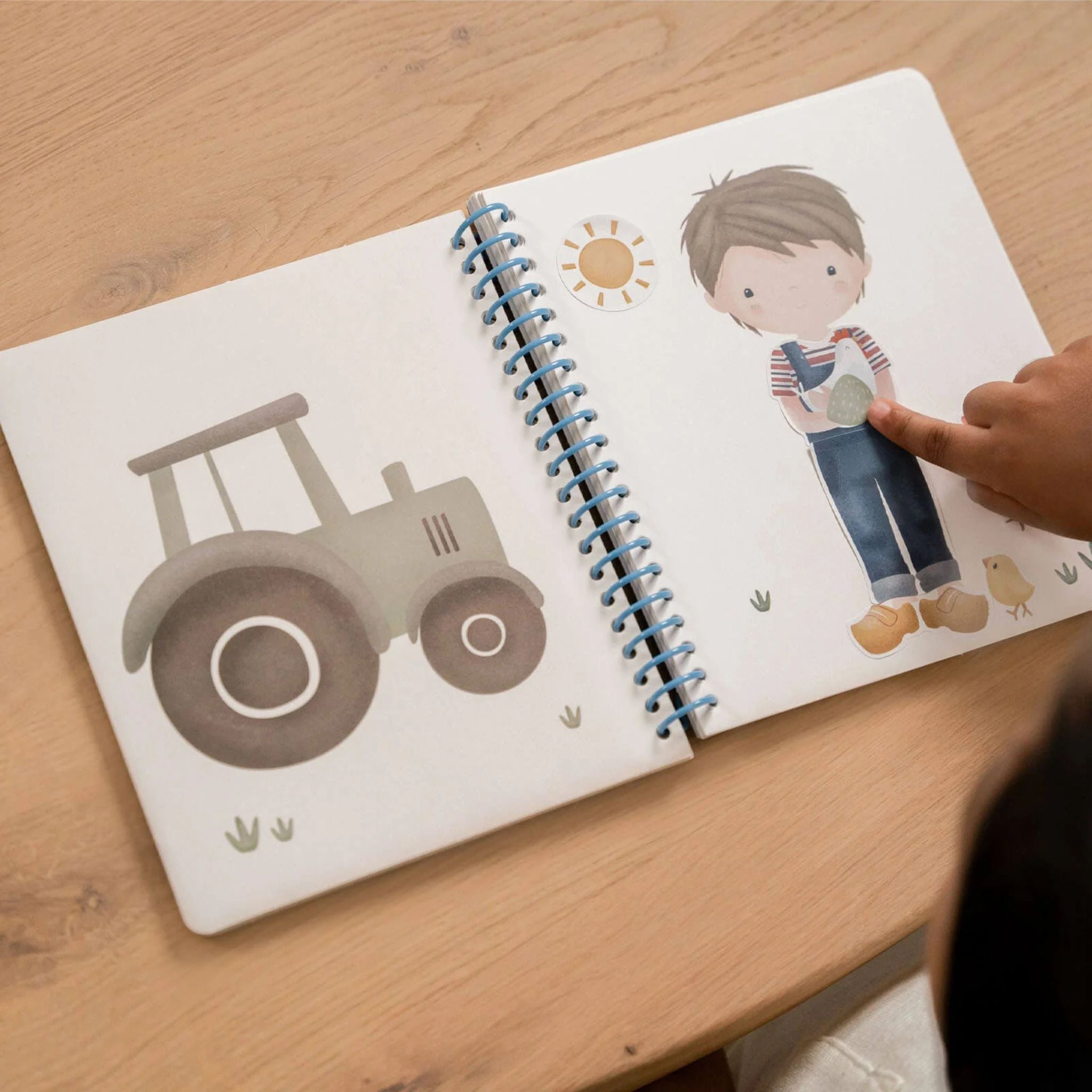 Little Dutch, Dress Me Up and Sticker Book, Jim & Friends