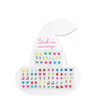 Rex London Stick on earrings (40 pairs)  Cherry