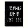 Husband's book of jobs to do!