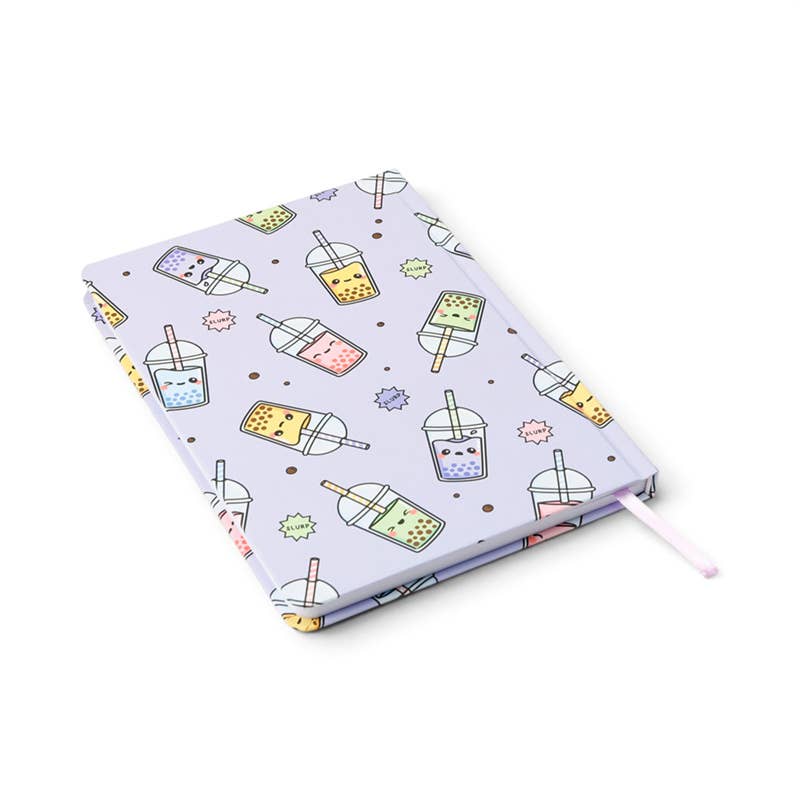 Foodiemals Bubble Tea Recycled Paper A5 Scented Notebook