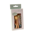 Ziggle Wooden teether and rattle in blue grey