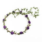 LEAF AND FLOWER CROWN - ST605: 10. Blue