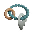 Elephant Teether Beads: Ocean Blue