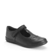 Start-Rite, Novel, Black Leather, Dual Fit, T-Bar School Shoe