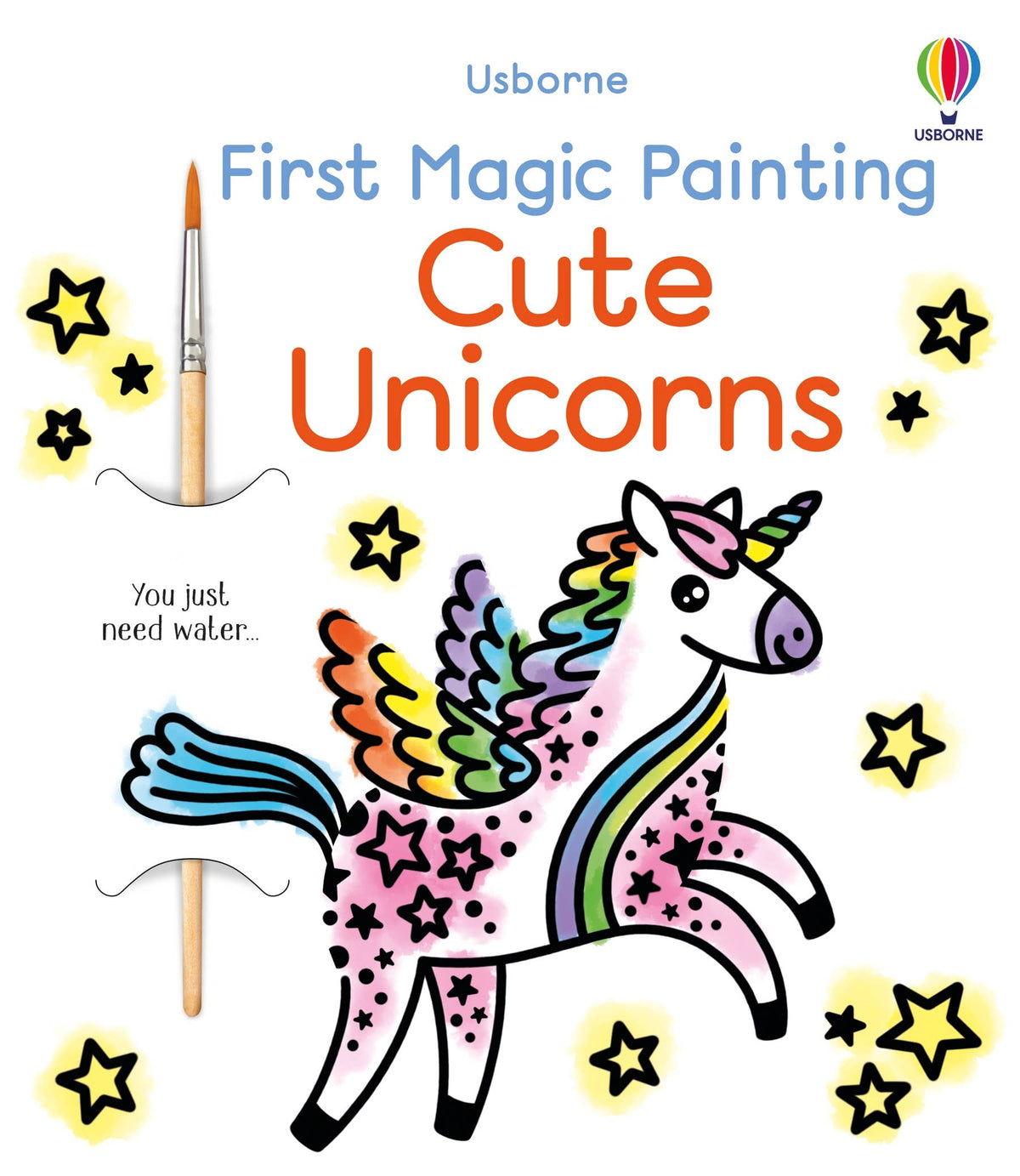 Usborne Magic Painting Cute Unicorns – Picture Book