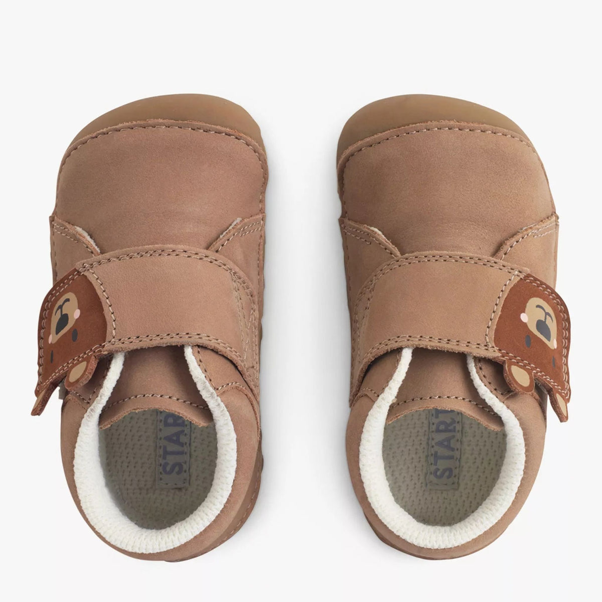 Start Rite Bear Hug Tan nubuck Pre Walker Shoe