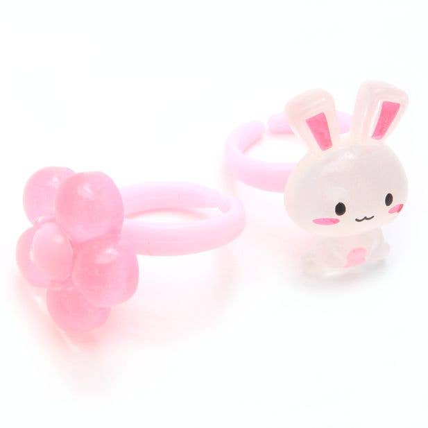 Card Of 2 Assorted Childrens Rings