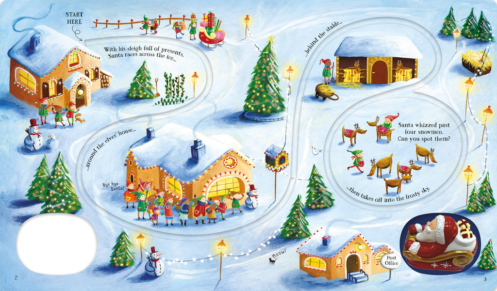 Usborne Wind-Up Santa's Sleigh Book