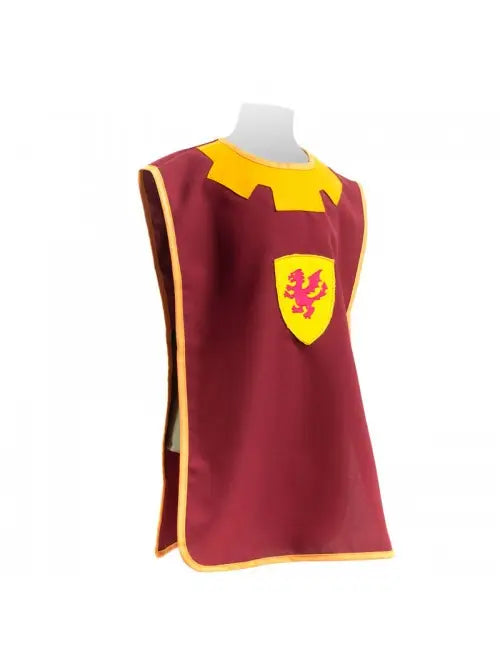 Kalid Medieval Kamelot Tabard Garnet Dragon