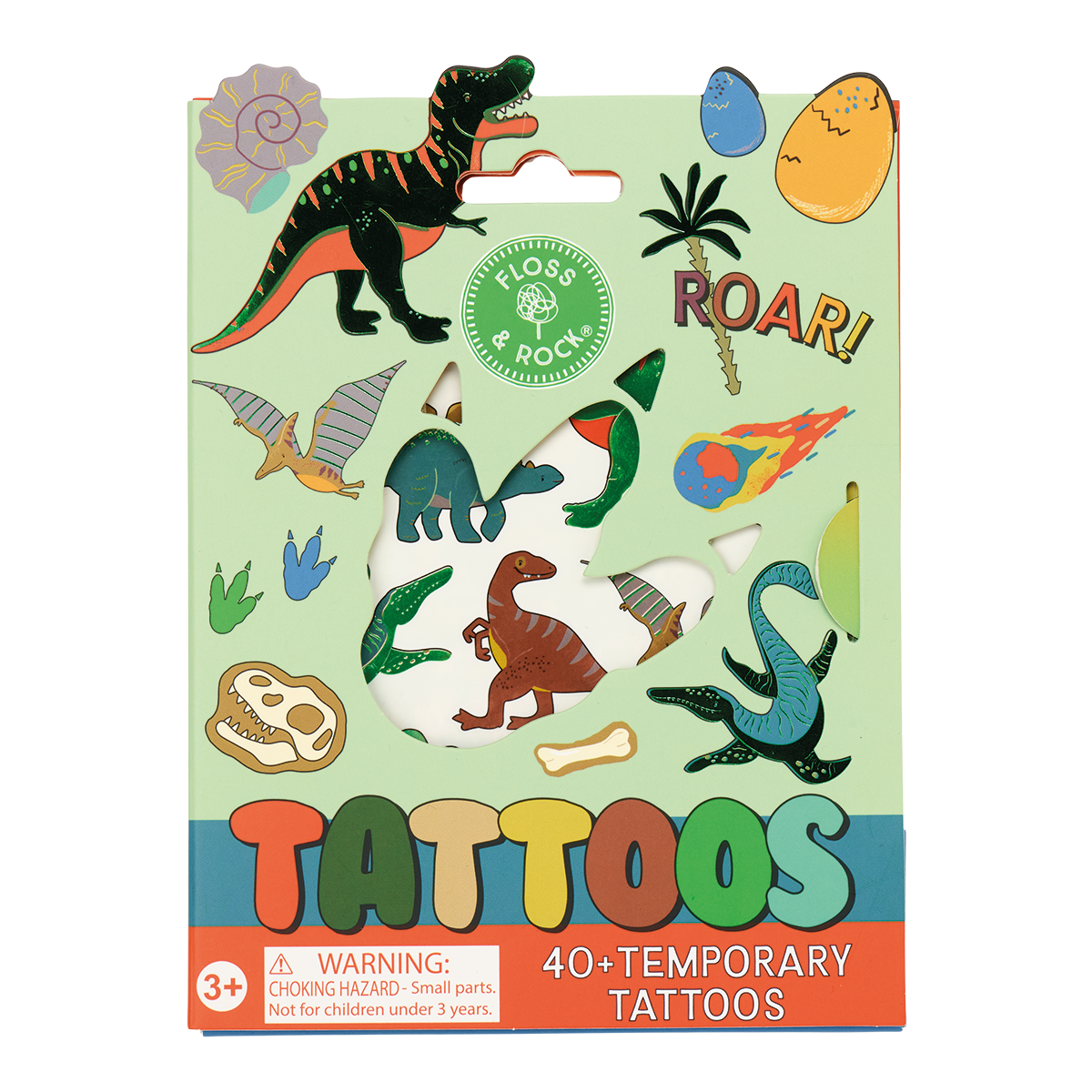 Dinosaur Temporary Tattoos