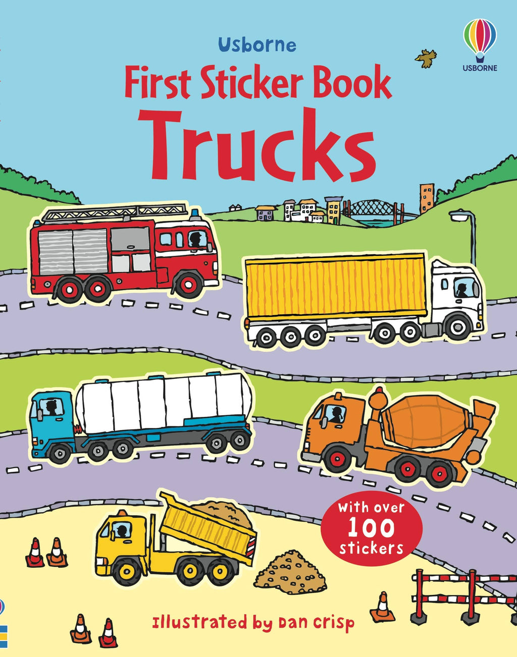 Usborne First Sticker Book Trucks