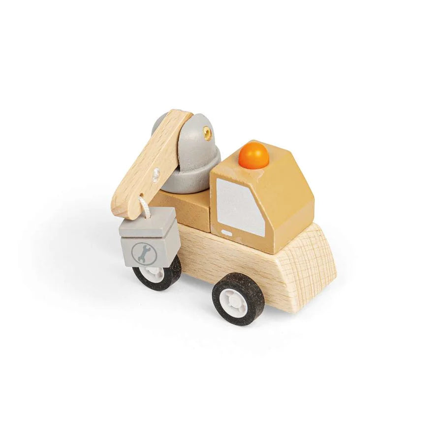 Bigjigs Wind Up Trucks Assorted