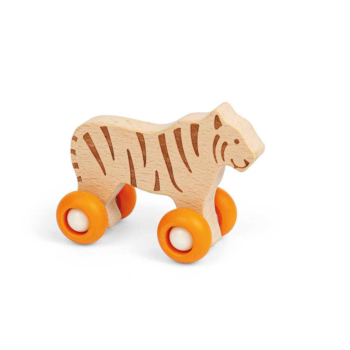 Bigjigs Jungle Animals on Wheels FSC Wood