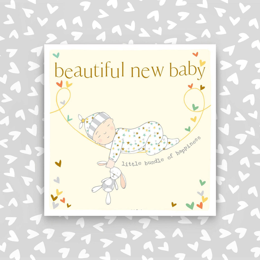 Beautiful New Baby Greeting Card Molly Mae