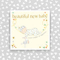 Beautiful New Baby Greeting Card Molly Mae