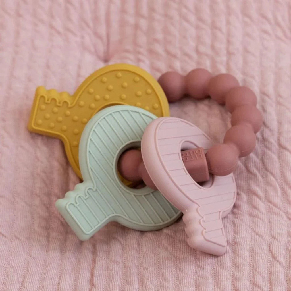 Little Dutch, Silicone Teething Keychain