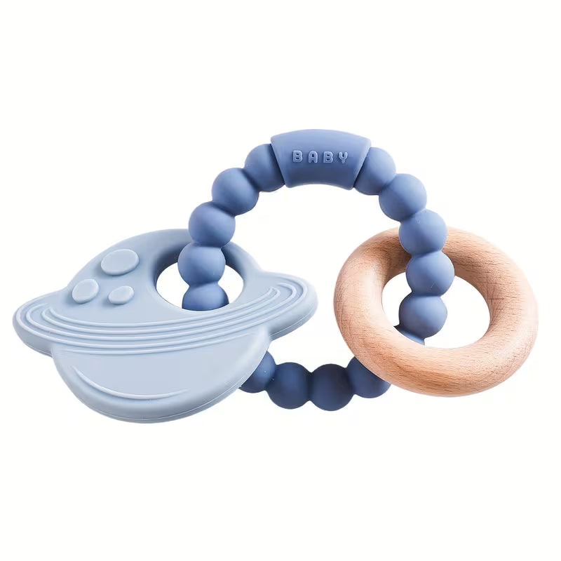 Silicone baby teether- Space