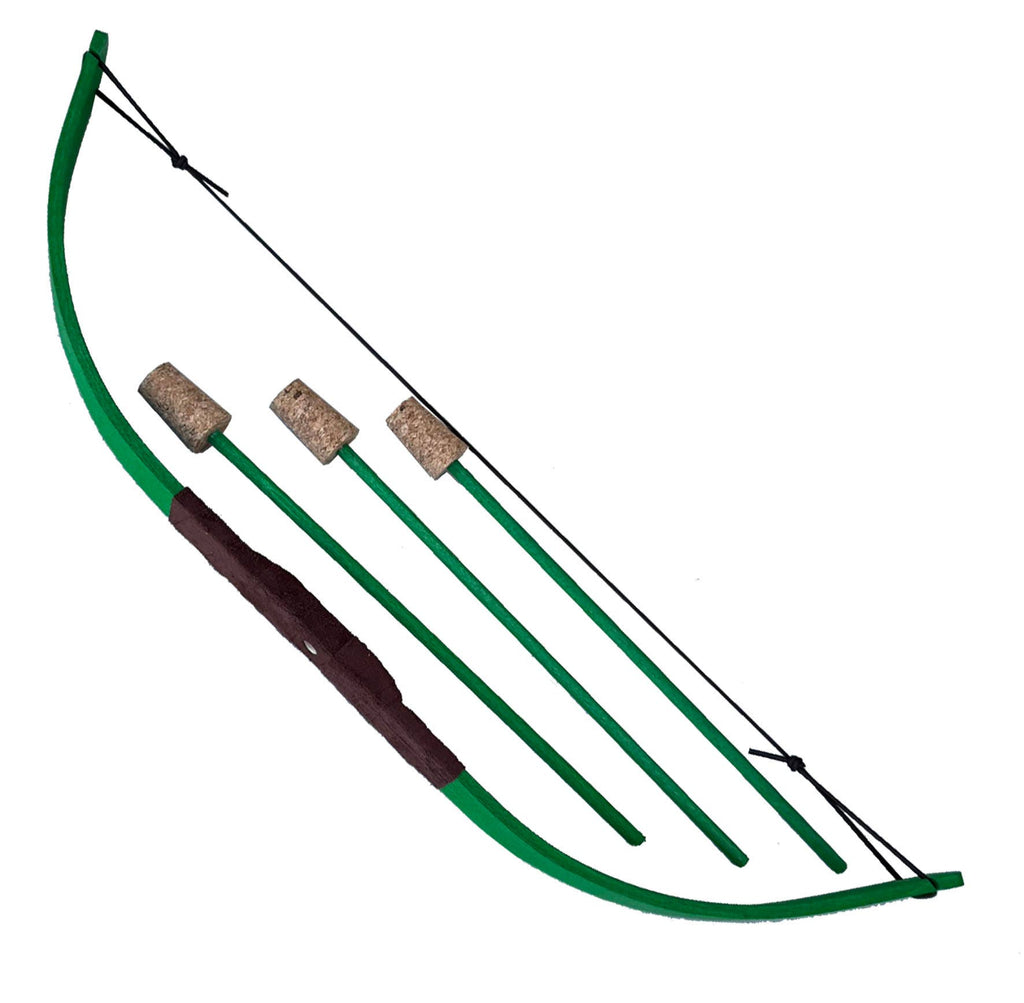 MINI BOW KAMELOT + 3 ARROWS - ST513F: Yellow