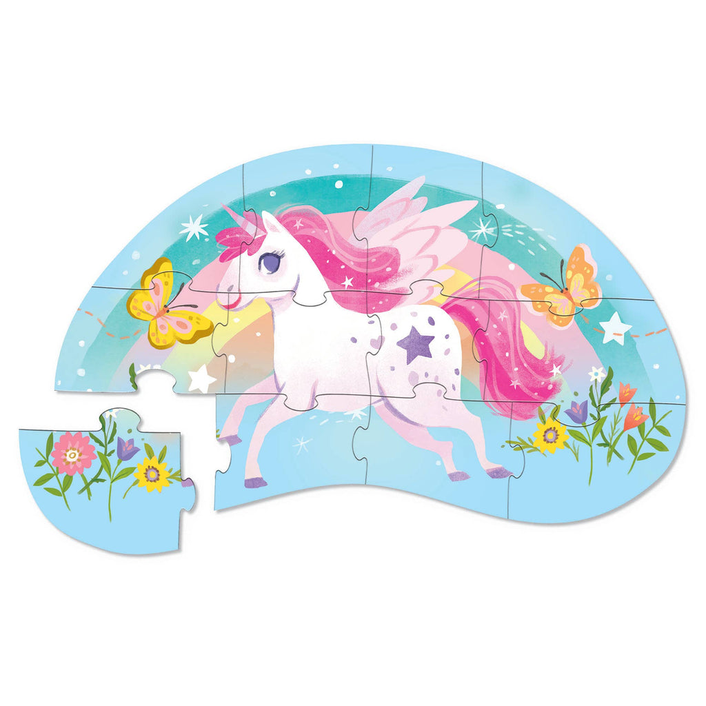 Crocodile Creek 12 piece Mini Puzzle/Sweet Unicorn 2 years +