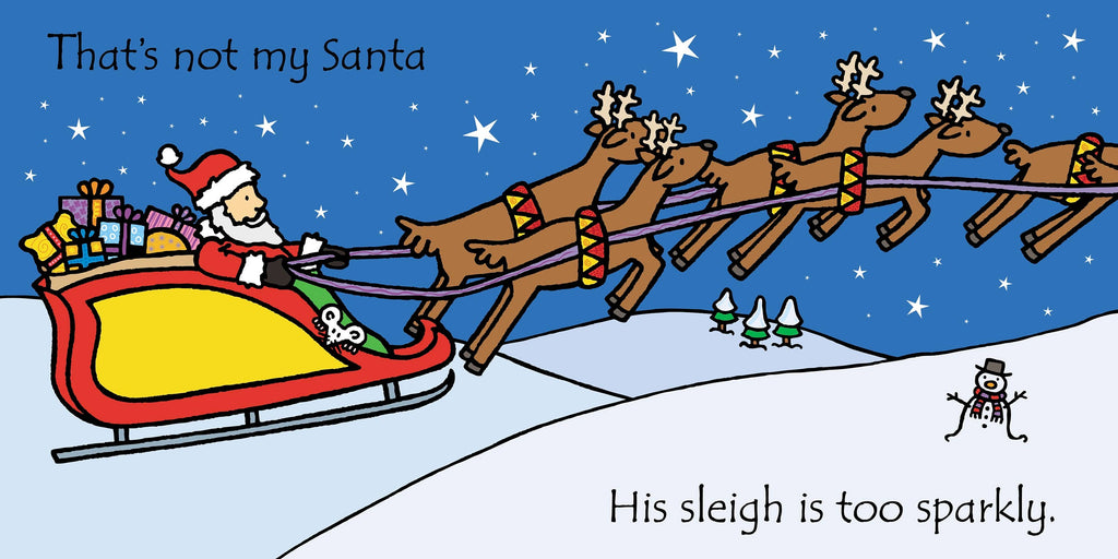 Usborne That's Not My Santa… – Board Book