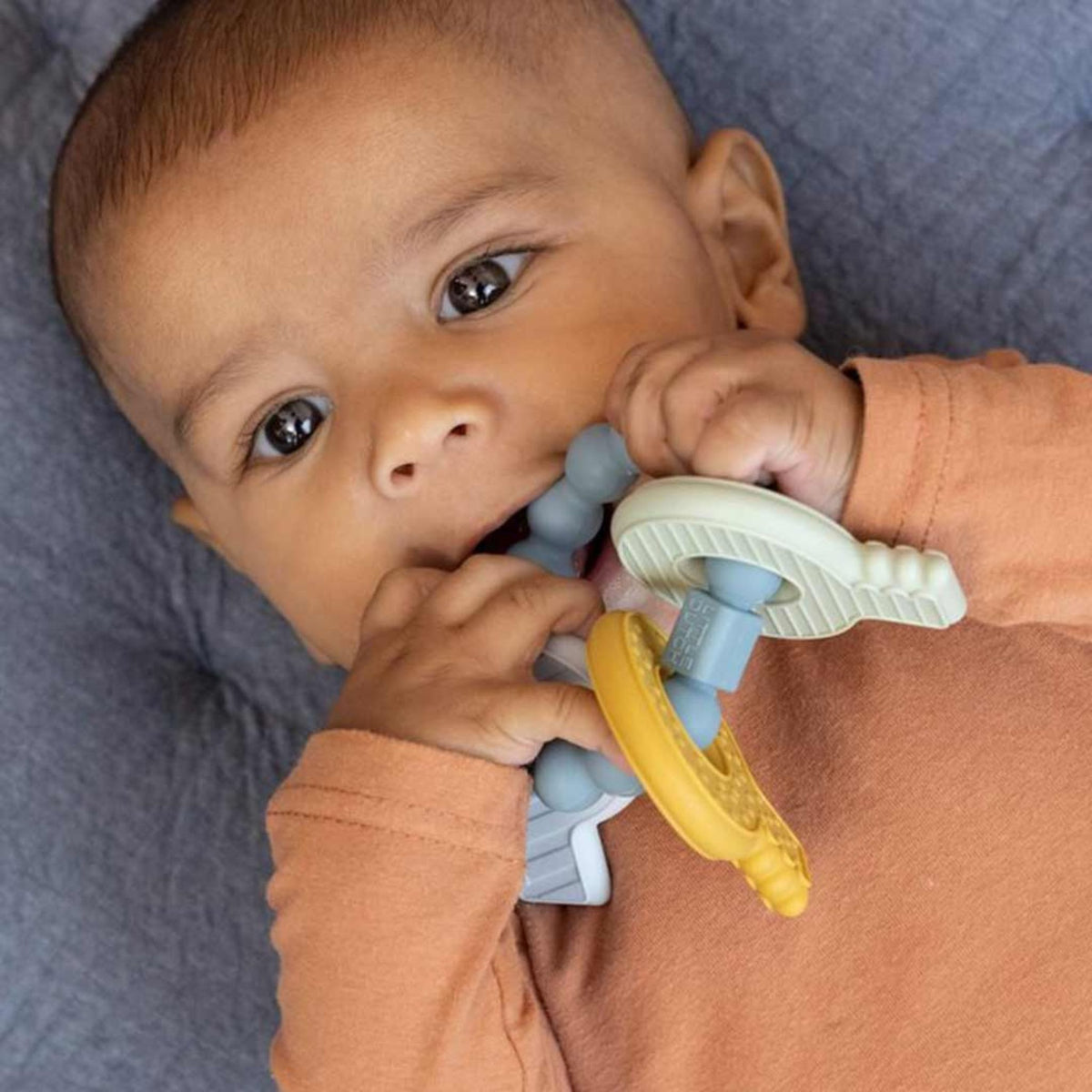 Little Dutch, Silicone Teething Keychain