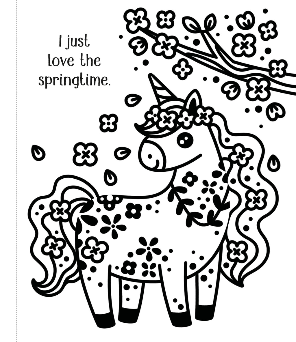 Usborne Magic Painting Cute Unicorns – Picture Book