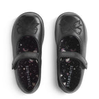 Start-Rite, Bow Black Leather School Shoe