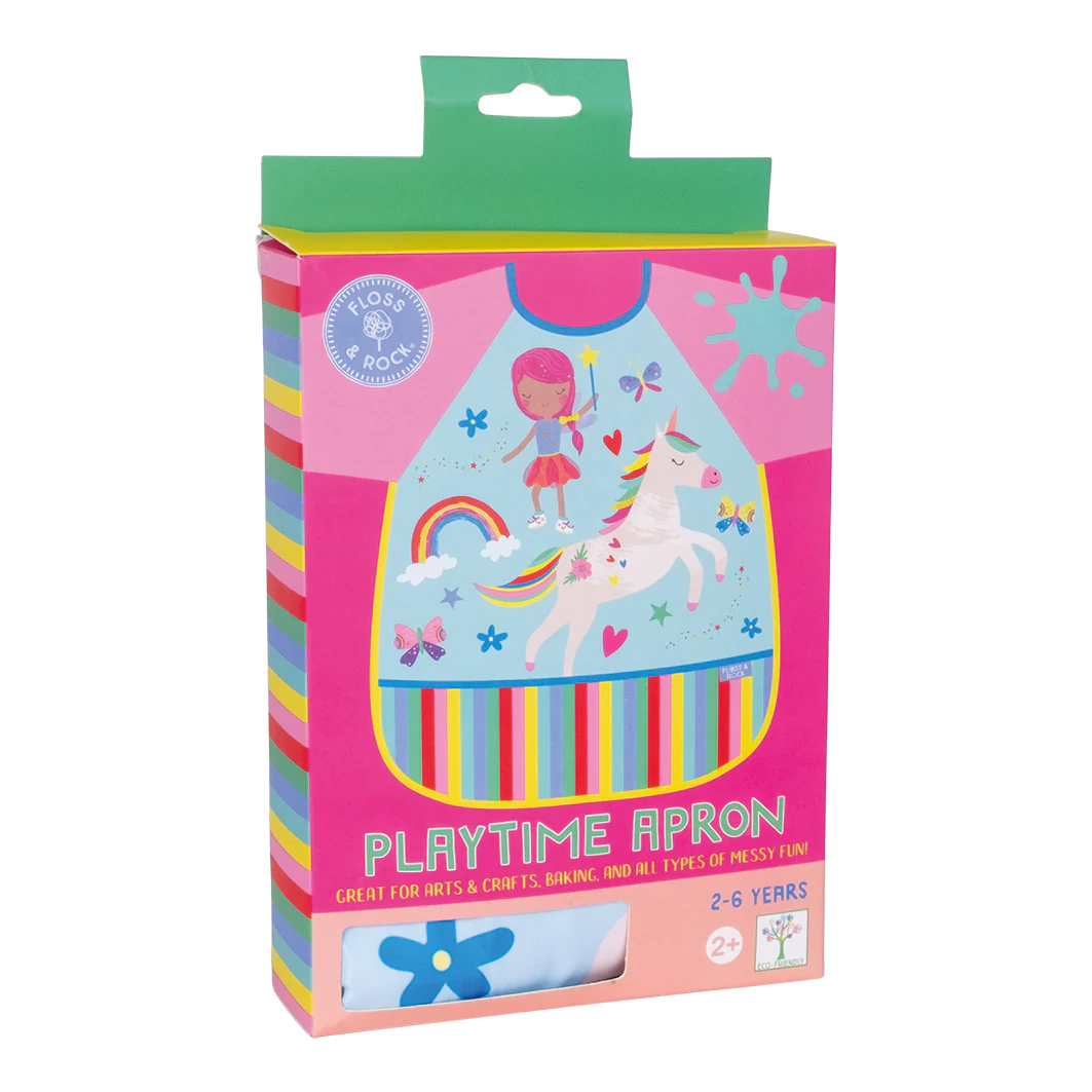 Floss and Rock Rainbow Unicorn Apron