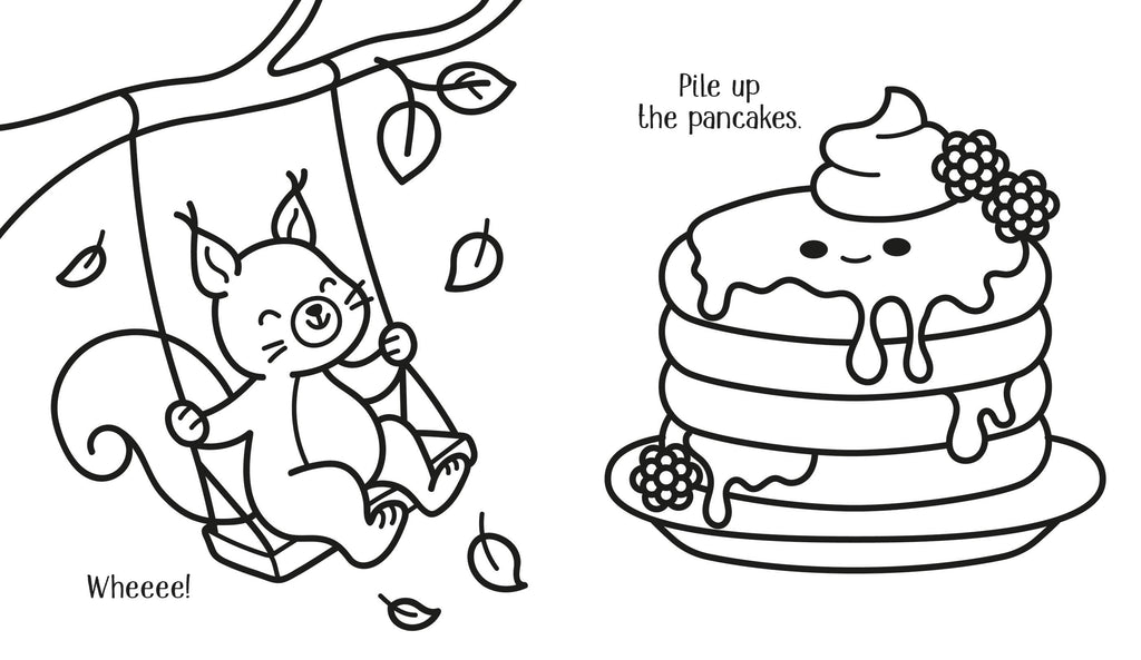 Usborne My Big Autumn Colouring Book – Picture Book for Ages 3-5