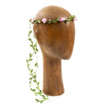 LEAF AND FLOWER CROWN - ST605: 2. Pink