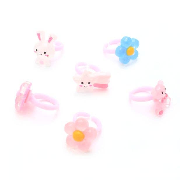 Card Of 2 Assorted Childrens Rings