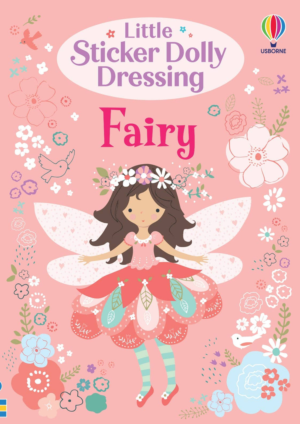 Usborne Little Sticker Dolly Dressing Fairy – for Ages 4-6