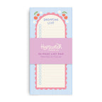 Cute Cherry Shopping List Pad – 50 Pages for Easy Grocery & Task Lists
