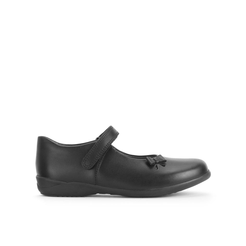 Start-Rite, Ribbon Black Leather School Shoe